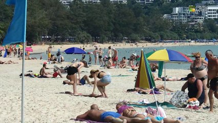 Kata Beach Phuket Thailand April 2017