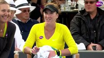 Madison Brengle On Court Coaching Jokes vs Serena Williams