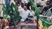 Talal Chaudhry dances in PML-N rally