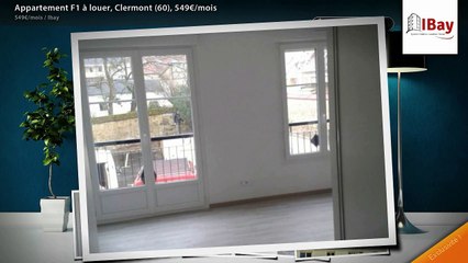 Appartement F1 à louer, Clermont (60), 549€/mois