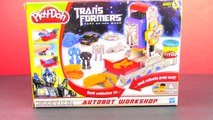 PLAY DOH Transformers: Mater Lightning McQueen Bumble Bee Optimus Prime by HobbyKidsTV Tra