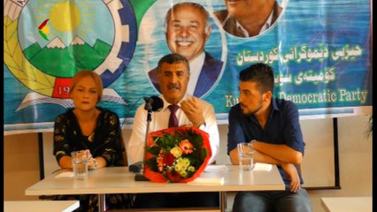 سمیناری سیاسی و تەشکیلاتی کاک مستەفا مەولودی  سکرتێری گشتی حیزبی دێموکراتی کوردستان لە وڵاتی سویس