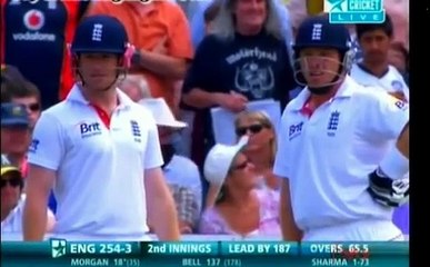 Ian Bell Run Out Incident MS Dhoni - India vs England 2nd Test