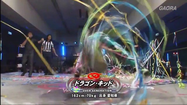 Jimmyz (Genki Horiguchi HAGeeMee, Jimmy Susumu & Ryo Jimmy Saito vs. Over Generation (CIMA, Dragon Kid & Takehiro Yamamura) - Dragon Gate King of Gate (2017) - Day 18