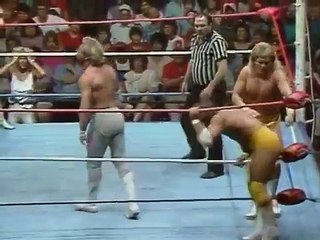 Tag Titles Eddie Gilbert & Sting vs The Fantastics UWF Aug 23rd, 1986