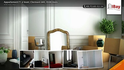 Appartement F1 à louer, Clermont (60), 454€/mois