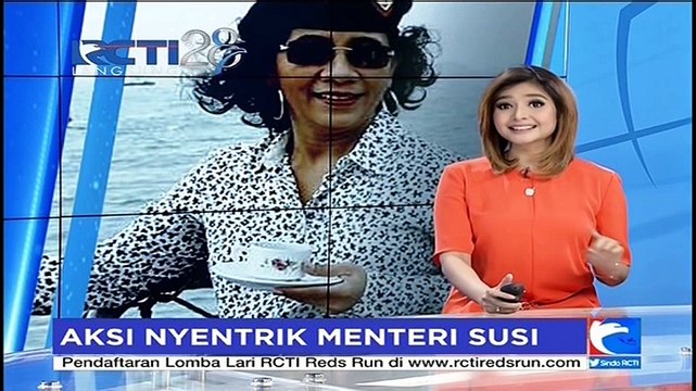 Menteri Susi Asyik Mengayuh Kano