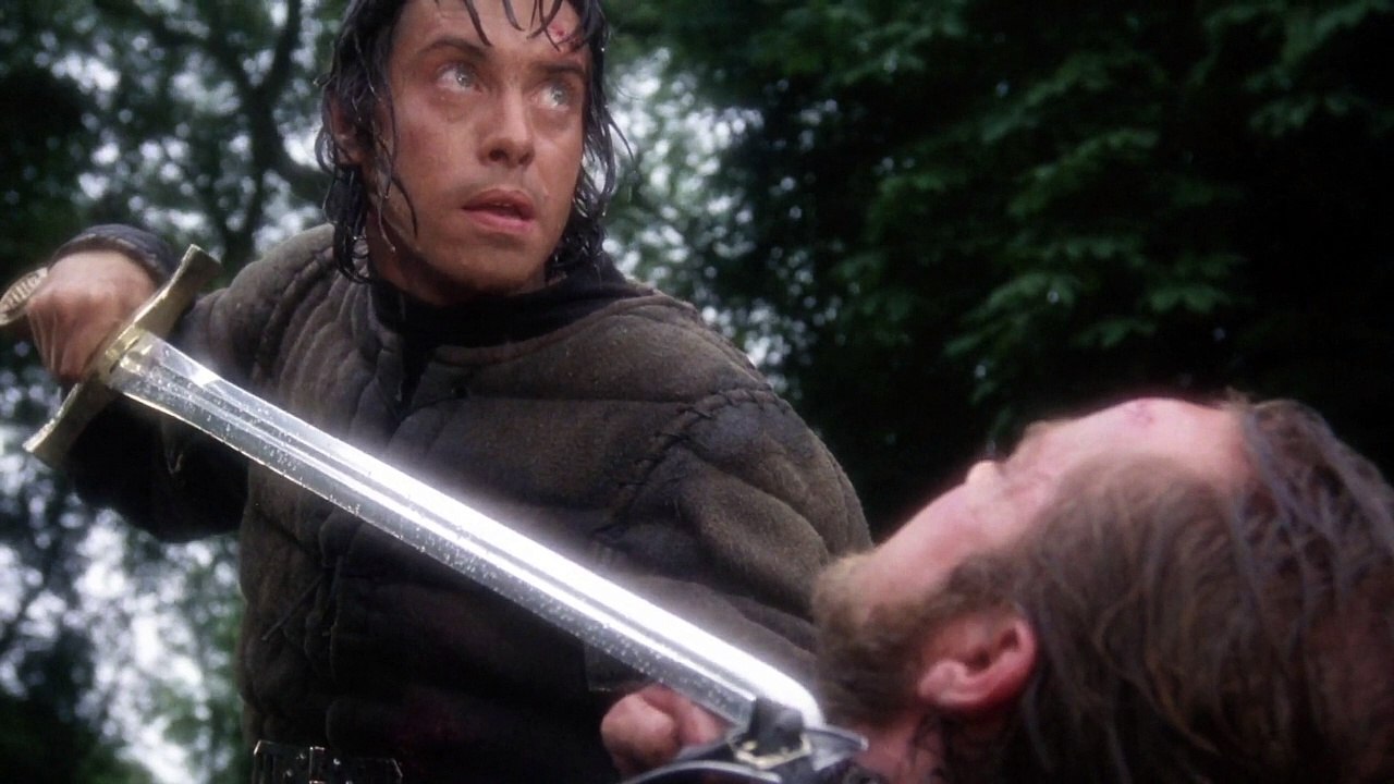 Excalibur (1981) - El rei Artur és ordenat cavaller