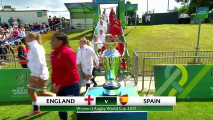 HIGHLIGHTS England beat Spain in WRWC opener