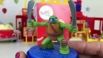 Feliz comida mutante joven juguetes tortugas Ninja 2017