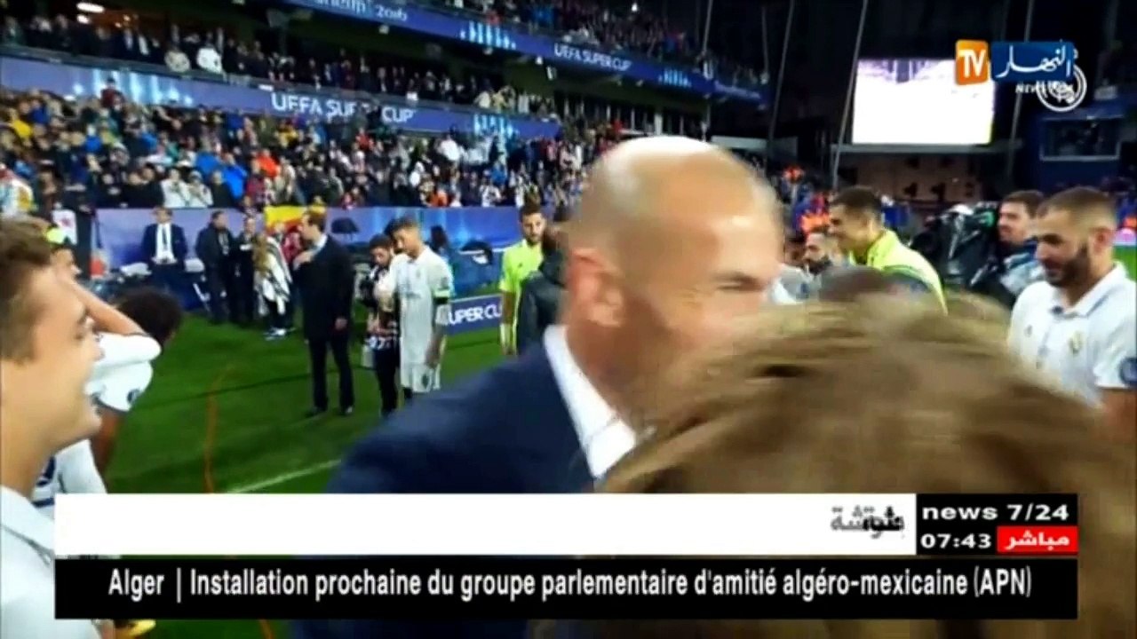 زيدان يحصد الثناء و يتوج باللقب السادس مع ريال مدريد