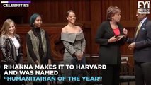 Rihanna is Harvard's Humanitarian of the Year