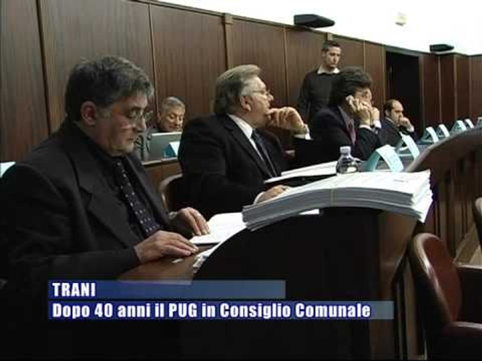 TRANI. Dopo 40 anni il PUG in consiglio comunale