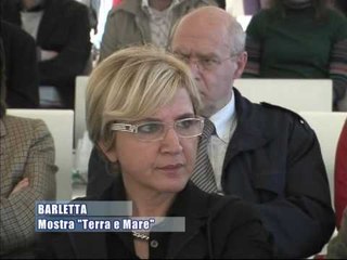 BARLETTA. Presentazione mostra "Terra e Mare"