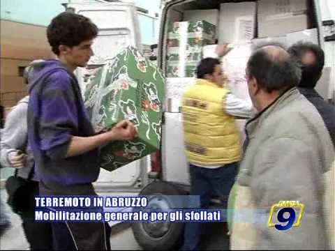TERREMOTO IN ABRUZZO. Mobilitazione generale per gli sfollati