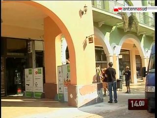 TG 05.07.10 Colpo all'outlet di Molfetta, portato via l'incasso del week end