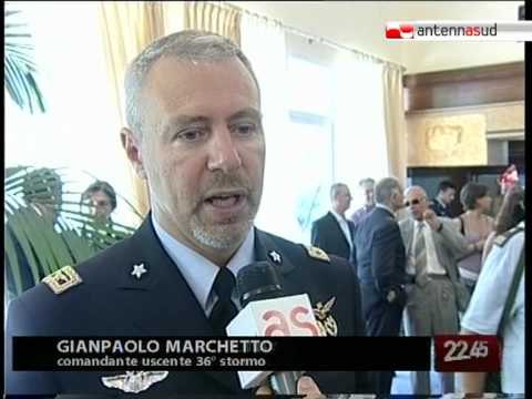 TG 06.07.10 Aeronautica militare, passaggio di consegne al 36° Stormo