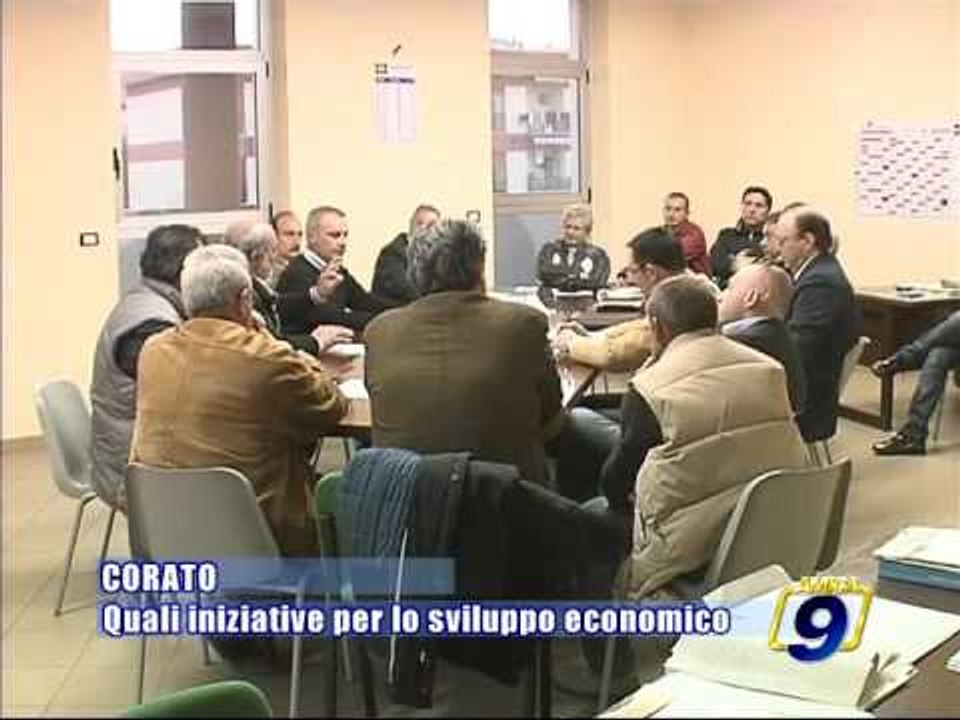 CORATO. Quali iniziative per lo sviluppo economico?