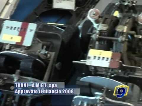 TRANI. AMET, approvato il bilancio di esercizio 2008