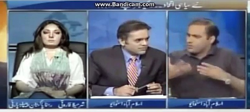 '''Abid Sher Ali''' Fight with '''Sharmila Farooqi''''