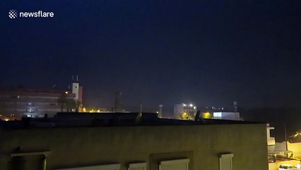 Severe thunderstorm batters Ibiza