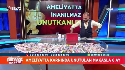 6 ay karnındaki makasla yaşamak zorunda kaldı