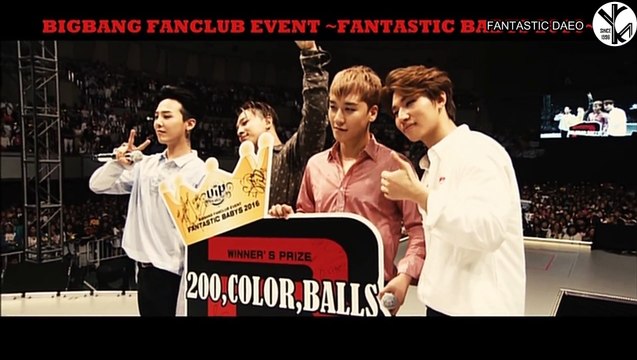 [Eng Subbed] BIGBANG Fantastic Babys Japan Fanmeeting 2016 PART 4