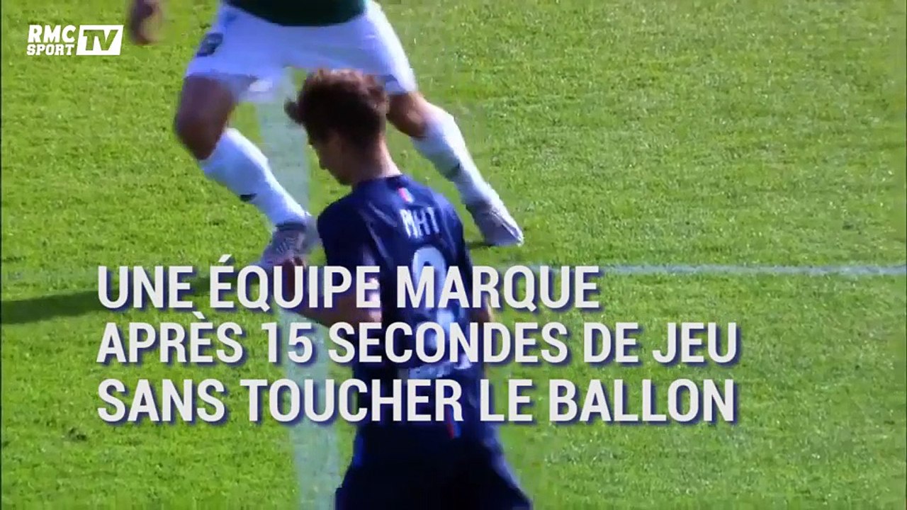Ils marquent sans toucher le ballon après 15 secondes de jeu