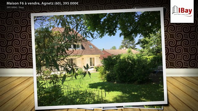 Maison F6 à vendre, Agnetz (60), 395 000€