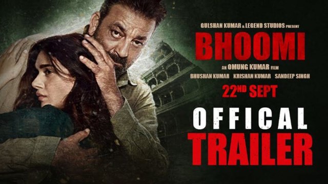 Bhoomi Full HD Official Trailer 2017 Sanjay Dutt - Aditi Rao Hydari