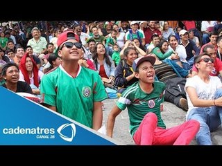 Aumentan seguridad en Zócalo por partido de México VS Croacia / Mundial 2014