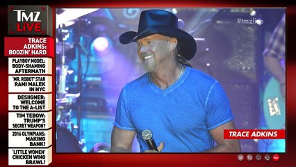Trace Adkins: BOOZIN HARD | TMZ Live