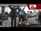 Así festejó el presidente Enrique Peña Nieto el triunfo de México frente a Croacia
