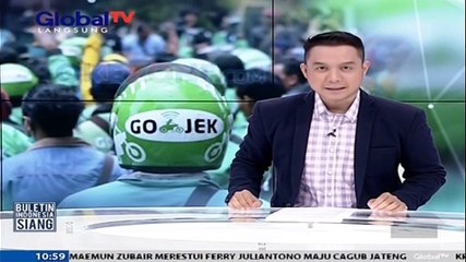 Meski Dilarang, Ojek Online Tetap Mangkal di Bahu Jalan Jembatan Jati Baru