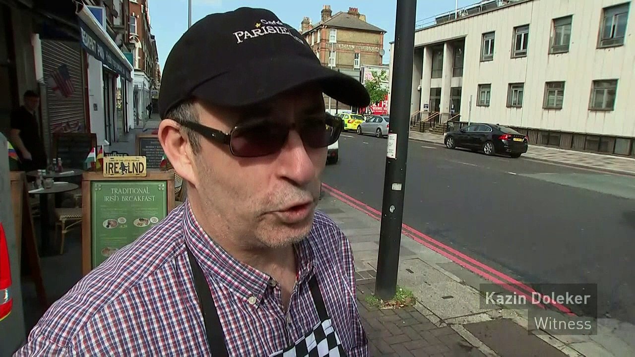 Bus crash witness: 'There was big smoke coming from the bus'