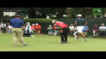 全米プロゴルフ選手権2017練習ラウンド　U.S. PGA Championship　HIDEKI MATSUYAMA　Practice round