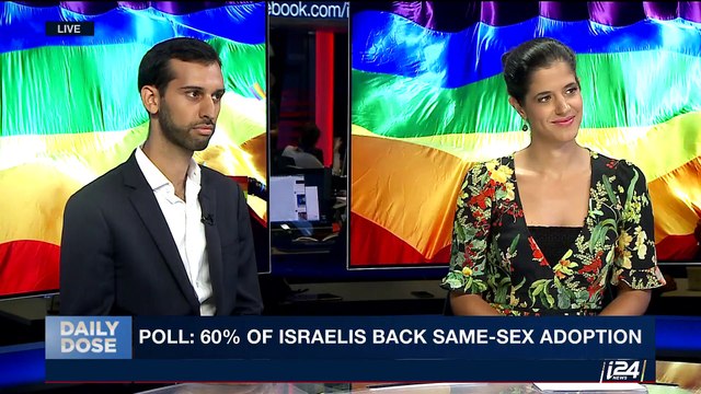 DAILY DOSE | Poll: 60% of Israelis back same-sex adoption | Thursday, August 10th 2017