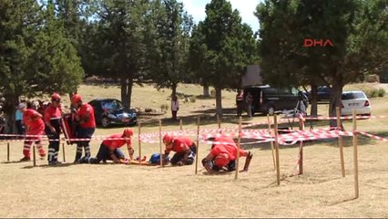 Burdur'da Umke Bölge Tatbikatı