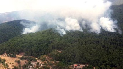 Kazdağları'ndaki Yangında Şok İddia: Köye Almıyorlar Deyip Ateşe Verdi