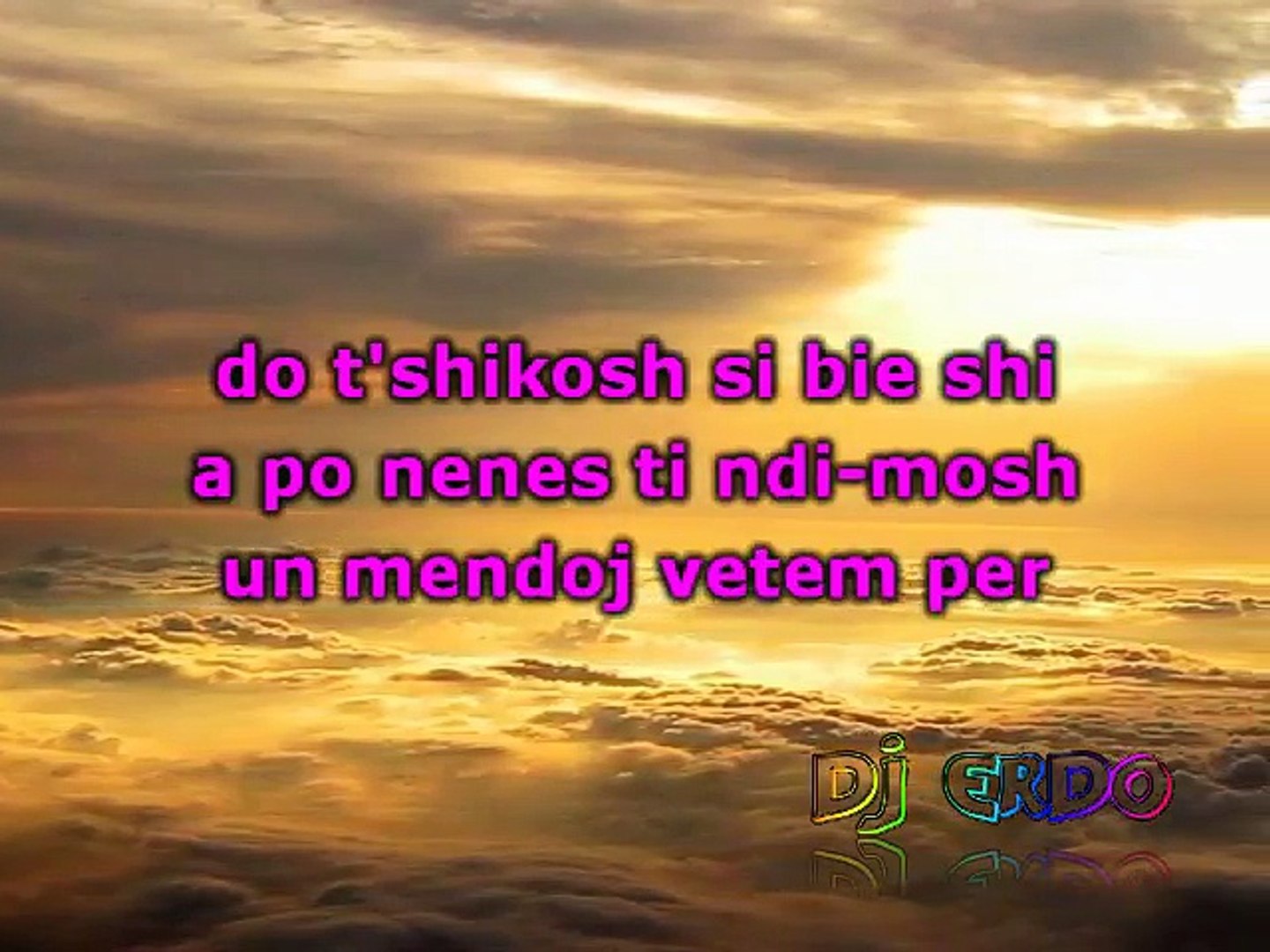 ⁣fisniket-shiu karaoke shqip instrumental