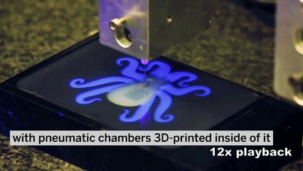 Video miêu tả quá trình sản xuất và sự hoạt động của octobot: