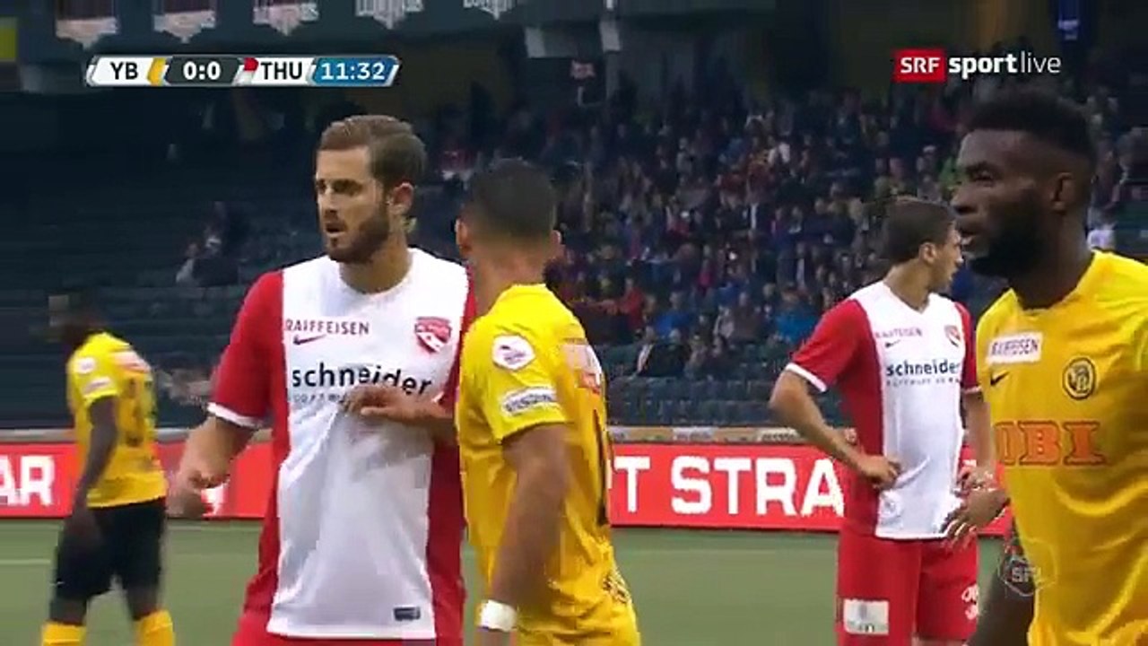 Young Boys 0:1 Thun (Swiss Super League 9 August 2017)