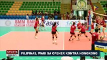 SPORTS BALITA: Pilipinas, wagi sa opener kontra Hongkong