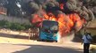 Ônibus do Transcol é incendiado em Cariacica