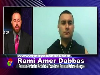 Rami Amer Dabbas Head of Russian Defense League and Eurasian Union youth of Jordan