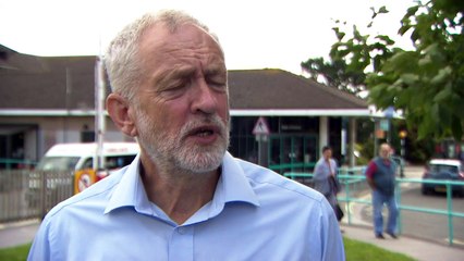 Corbyn calls for a "ratcheting down" of North Korea rhetoric