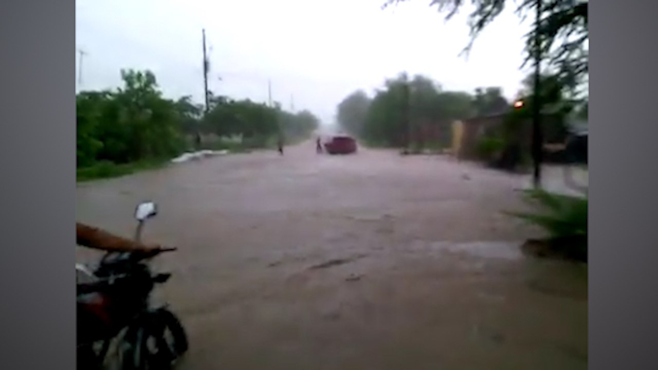 Hurricane Franklin makes landfall on Mexico's coast