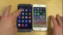 Samsung Galaxy J5 2017 vs. iPhone 7 iOS 11 Beta 2 - Which Is Faster