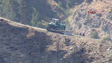 Erzurum Oltu'nun Dağları Karardı