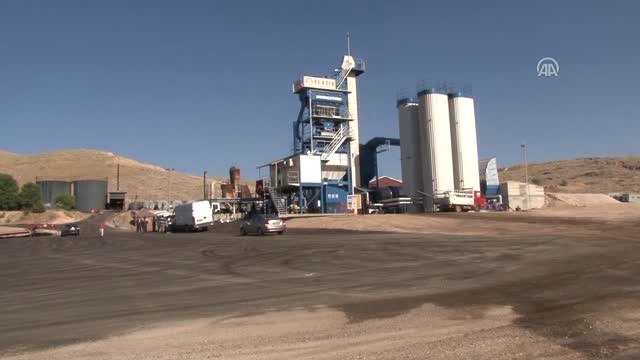 Asfalt Plenti ve Parke Üretim Tesisi Açıldı